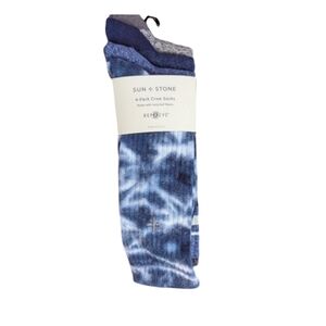 Sun and Stone Crew Socks NWT